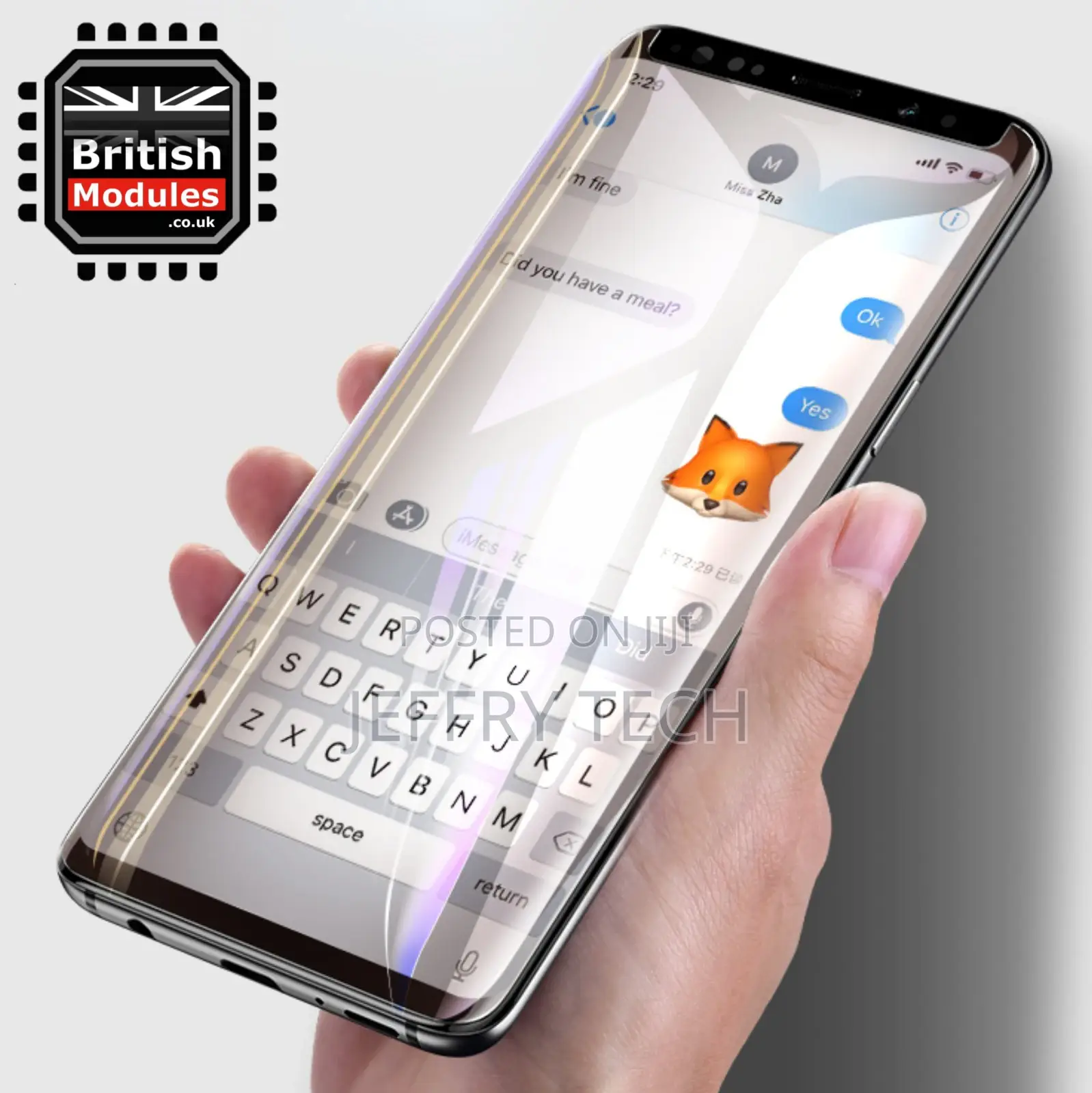 Nano Liquid Glue UV Tempered Glass Samsung Galaxy S20 S10 N