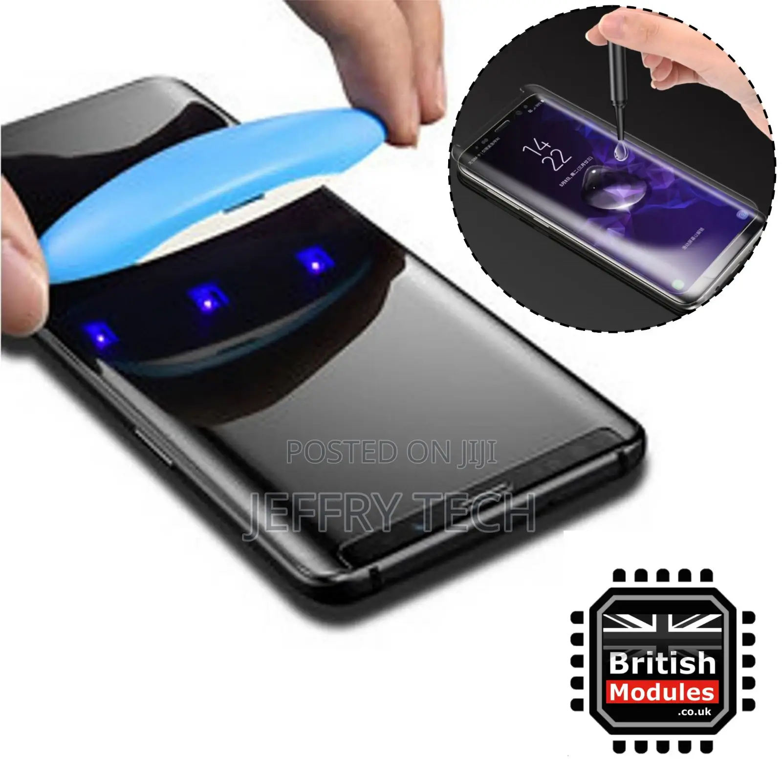 Nano Liquid Glue UV Tempered Glass Samsung Galaxy S20 S10 N