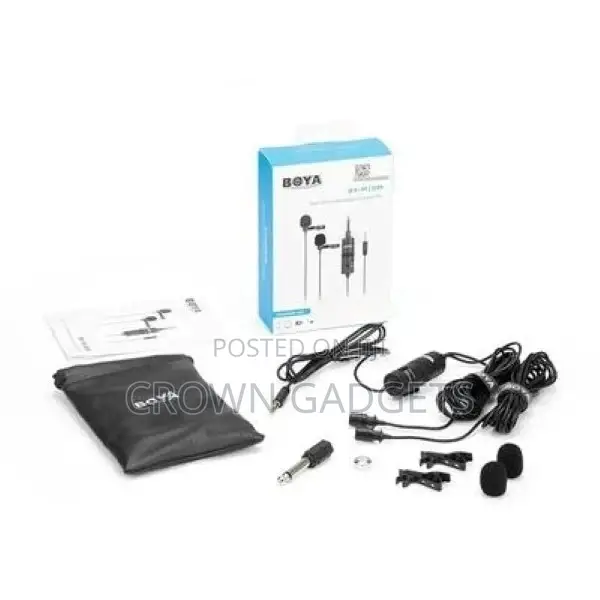 New BOYA BY-M1DM Lavalier Clip-On Microphone