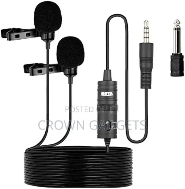 Boya by M1dm Dual Lapel Microphone