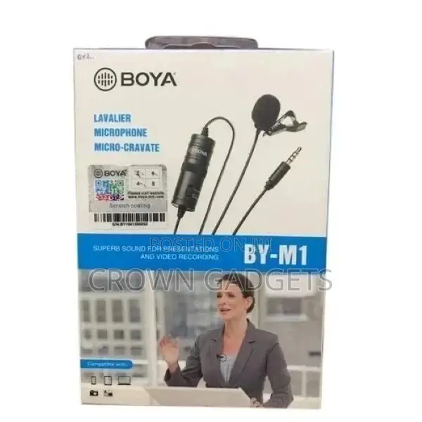 Universal BOYA BY-M1 Clip-On Microphone