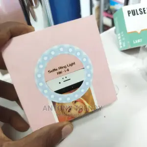 Clip Small Selfie Ring Light for Phones