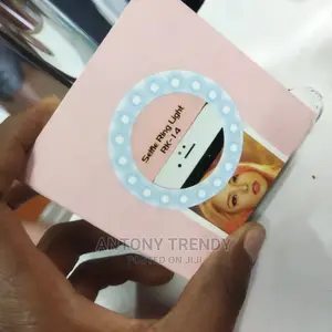 Clip Small Selfie Ring Light for Phones