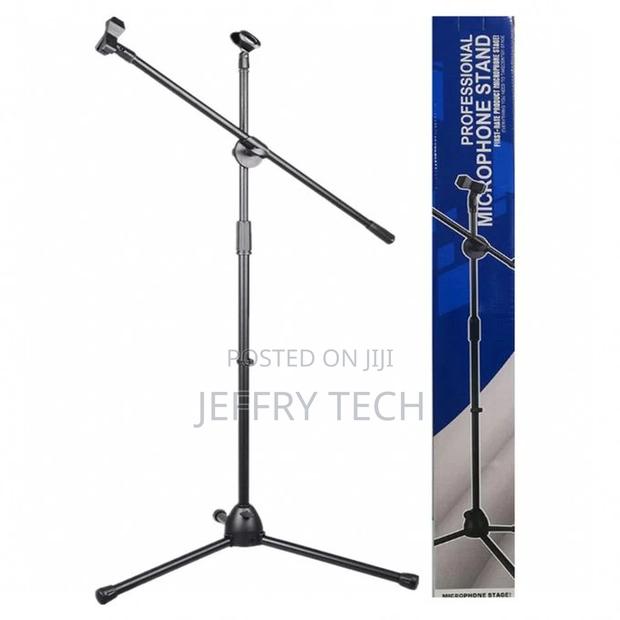 Professional Height Adjustable Tripod Boom Microphone Stand - main view