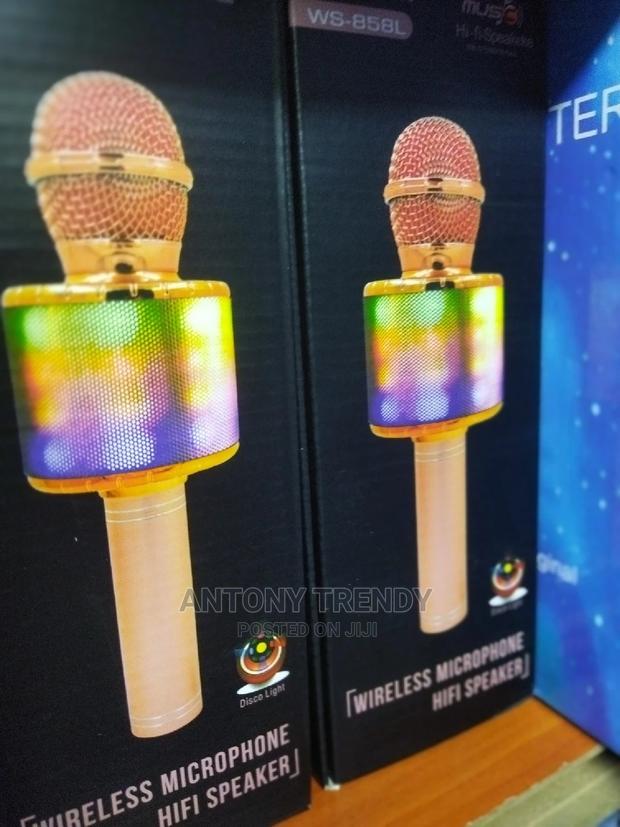 Karaoke Mic Mic for Music Has a Speaker - thumbnail 2