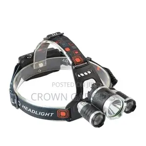 High Power Headlamp CREE XM-L T6 3800 Lumens 3 Mode LED Head