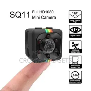 Black Sq11 Mini Camera 1080P HD DVR