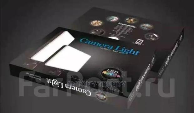 Camera-Mount LED Photography Light MM-240 LED Ra95+ With 2.1