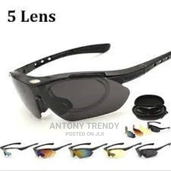 Interchangeable 5 Lens Whole Set Optional Colors Outdoor Spo