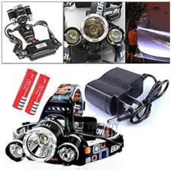 Lot 20 Hunting Camping Flashlight 6000lm 3x Cree T6 LED Head
