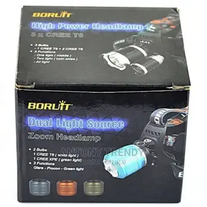 3 X XM-L T6 LED High Power Headlamp