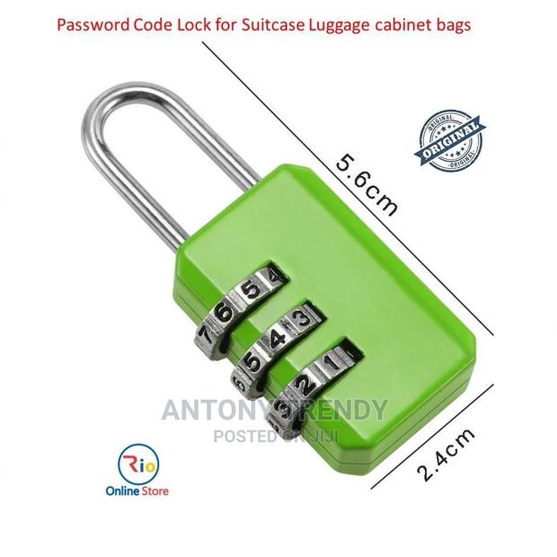 Small Safety Locks for Luggage Zipper Bag