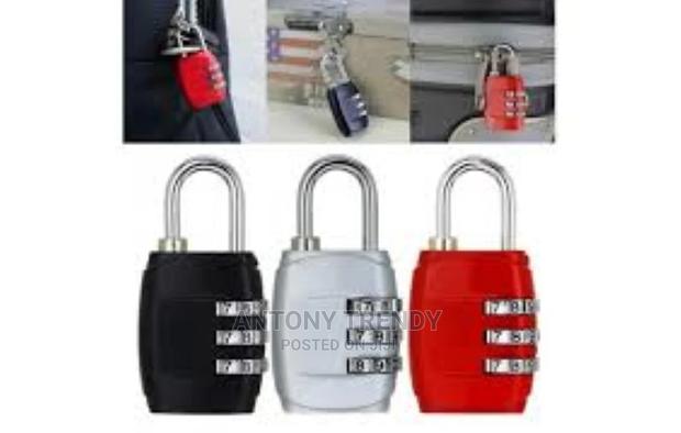 Luggage Bags Door Lock 3 Digit Dial Combination Secret Code - main view