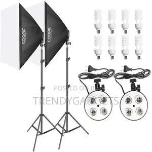 Softbox 50*70cm Diffuser 4 in 1 Socket E27 Lamp Holder