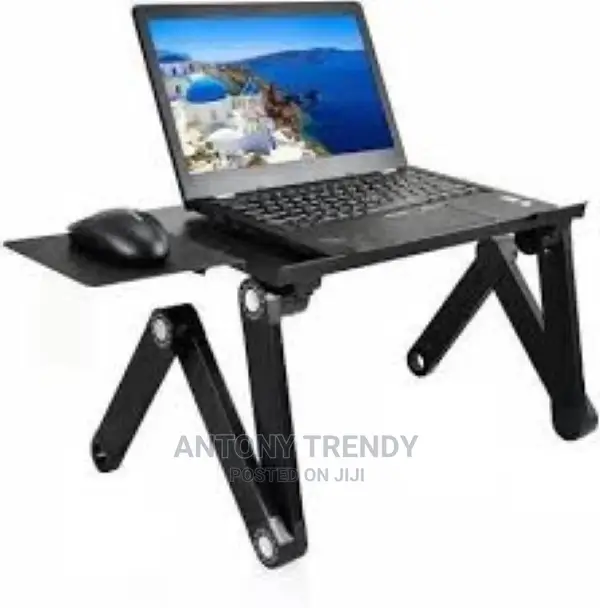 Desk York Laptop Tablet Stand With Cooling Fan-Great for B