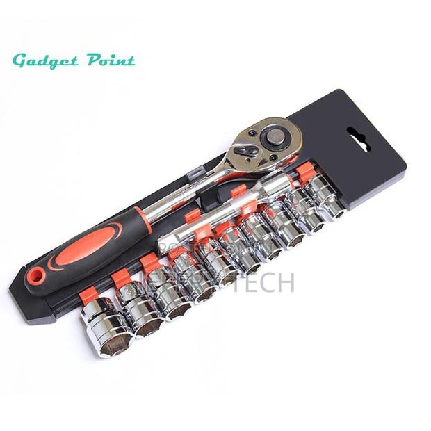 Mlg 11pcs Ratchet Socket Spanner Set - thumbnail 2