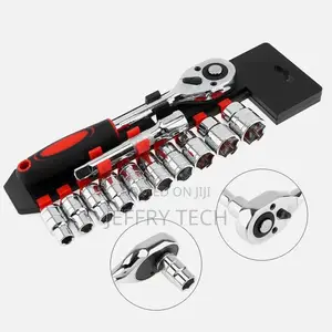 Mlg 11pcs Ratchet Socket Spanner Set