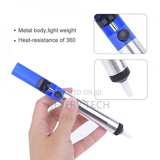 Professional Solder Sucker Desoldering Pump Tool Vacuum Sol - thumbnail 3