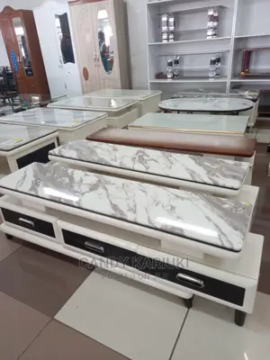 Pure Marble Extendable TV Stand