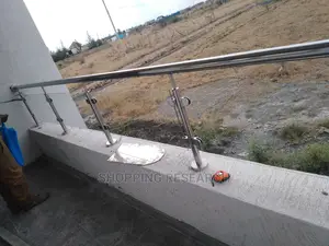 Stainless Steel Railing With Toughened Glass 6MM