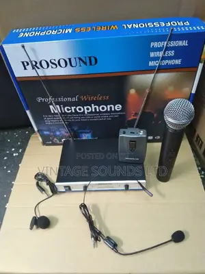 3 In 1 Prosound High Quality Professional Microphone