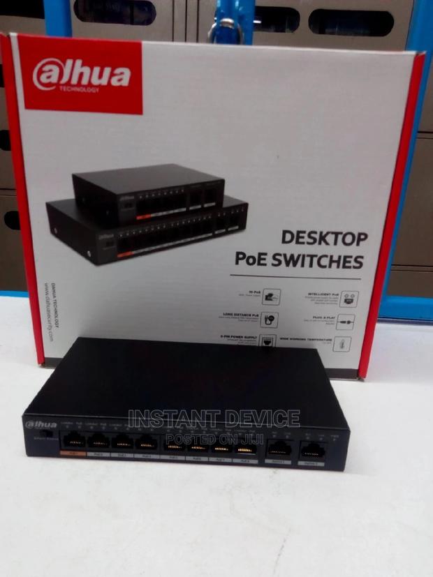 Dahua 8 Port Poe Switch - main view