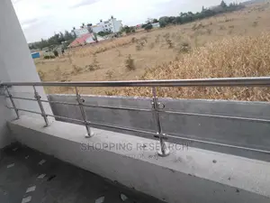 Stainless Steel Rails Toughened Glass Stainless Support