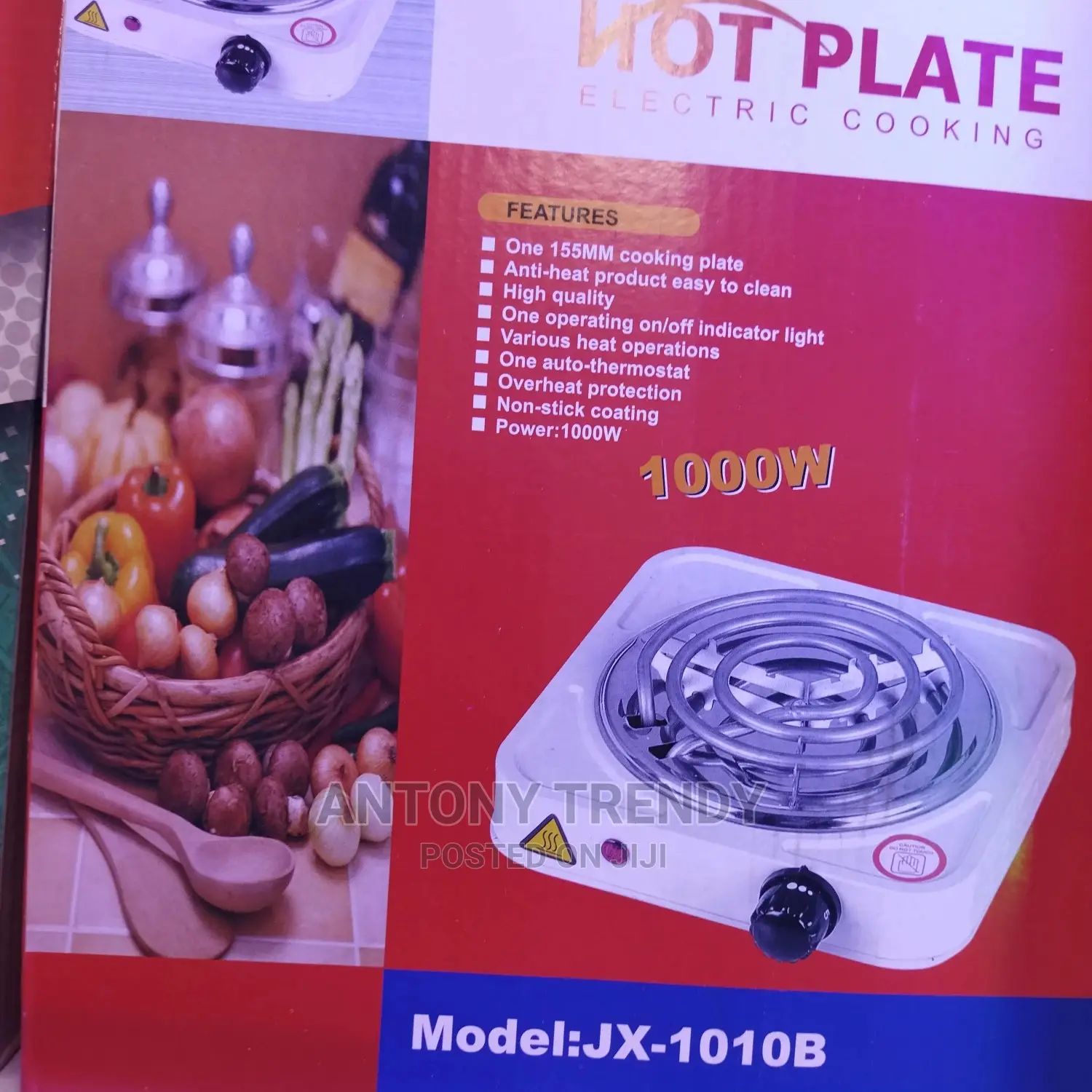 Hot Plate Electric Cooking Single Phase