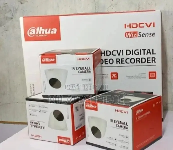 Dahua CCTV Security Cameras / Dahua 4 Channel Kit