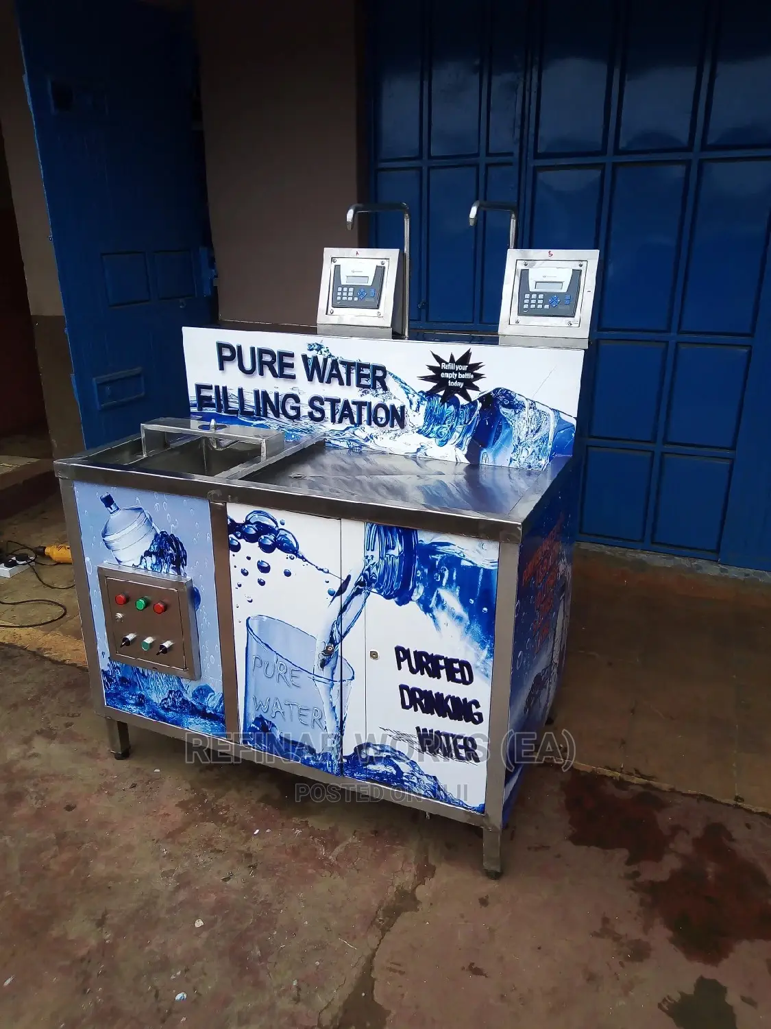Water Refill Business - Residential Refilling, Packaging