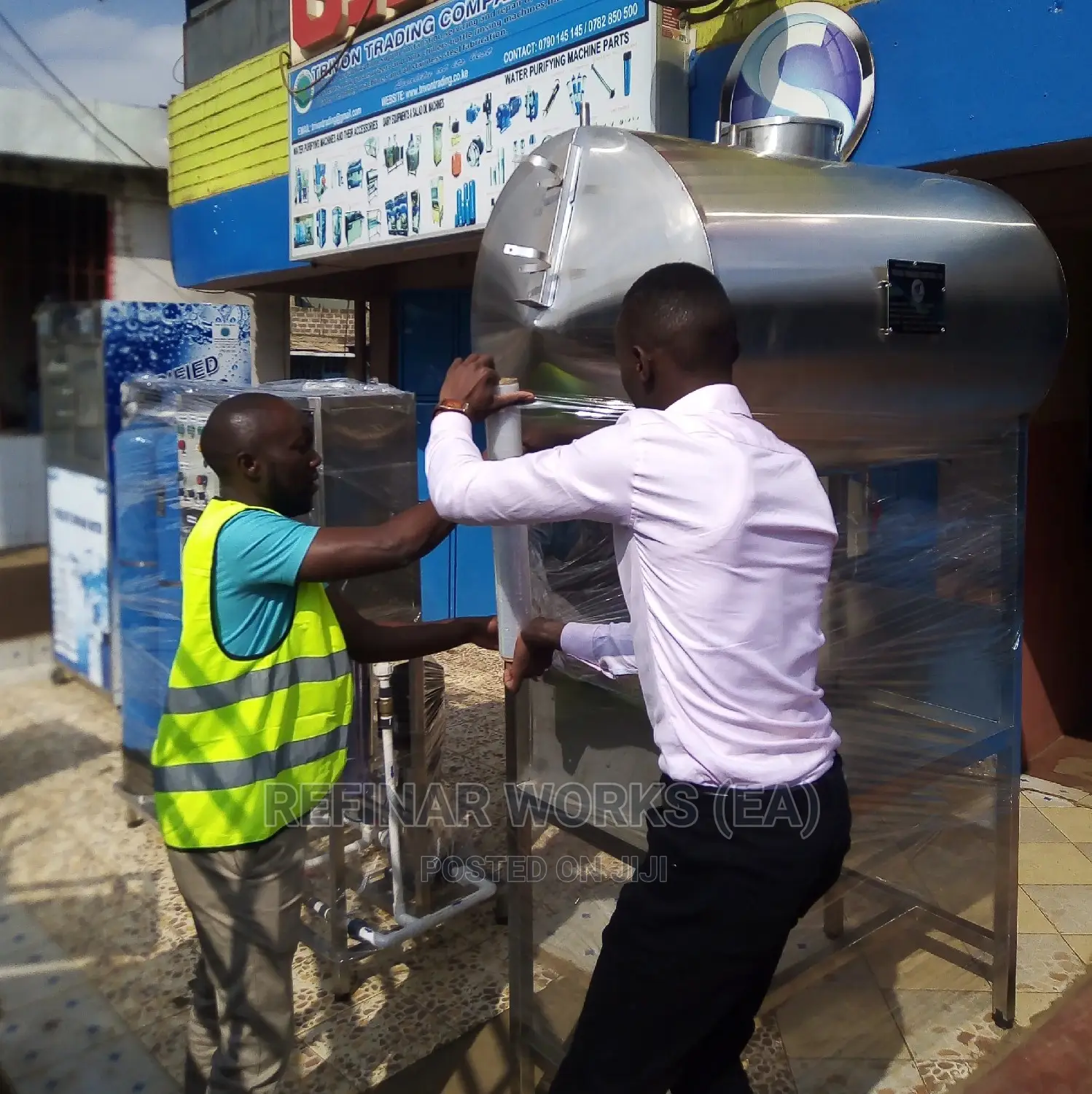 Water Refill Business - Residential Refilling, Packaging