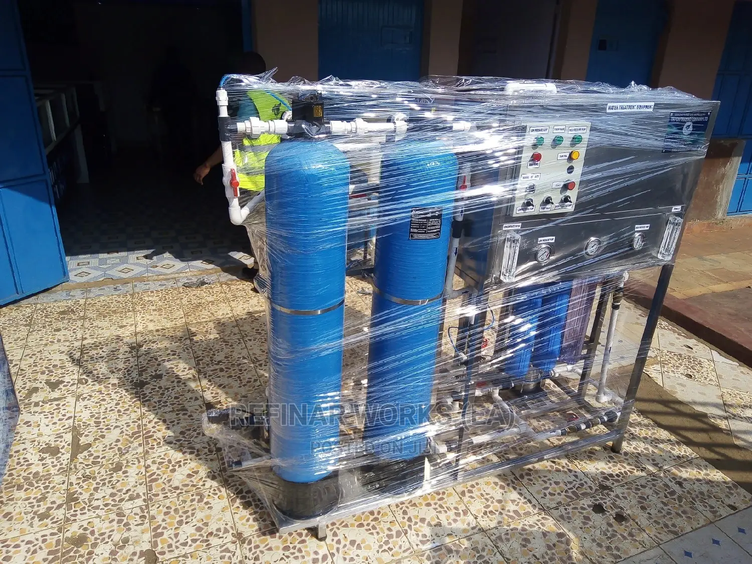Water Refill Business - Residential Refilling, Packaging
