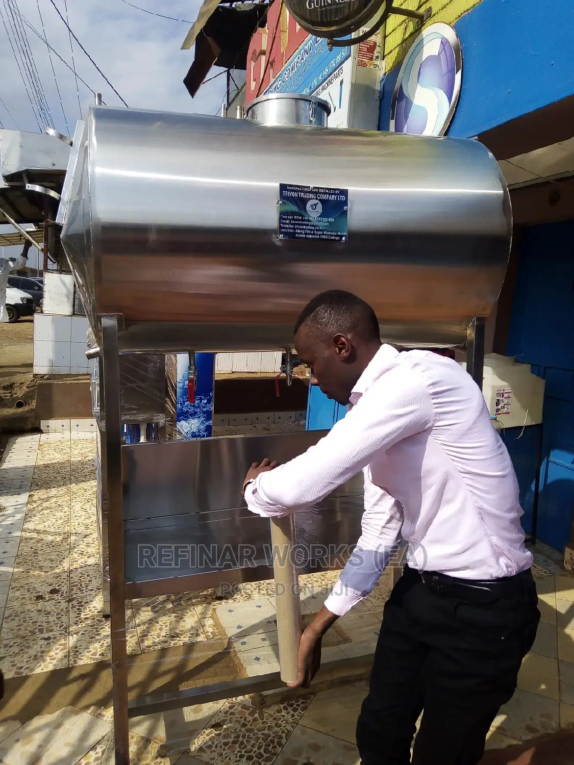 Water Refill Business - Residential Refilling, Packaging