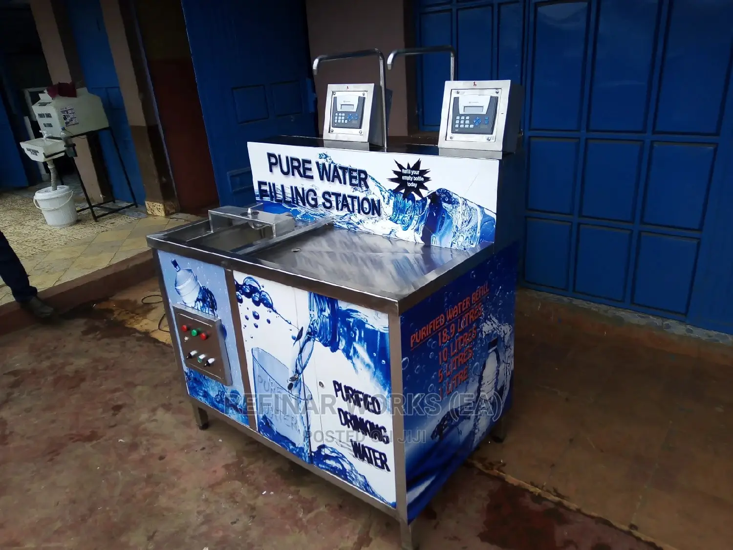 Water Refill Business - Residential Refilling, Packaging