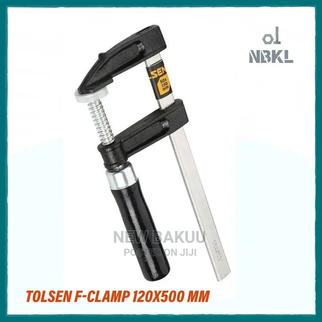 Tolsen F-Clamp 120x500 Mm