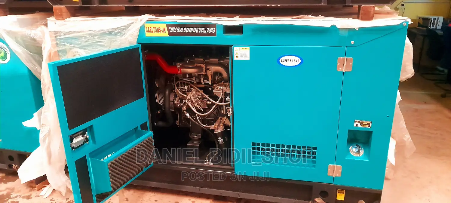 Carltons UK 3phase Soundproof Diesel Generator 60kva