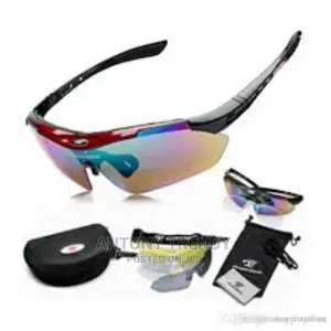 0089 Men Cycling Sunglass - BLACK 16