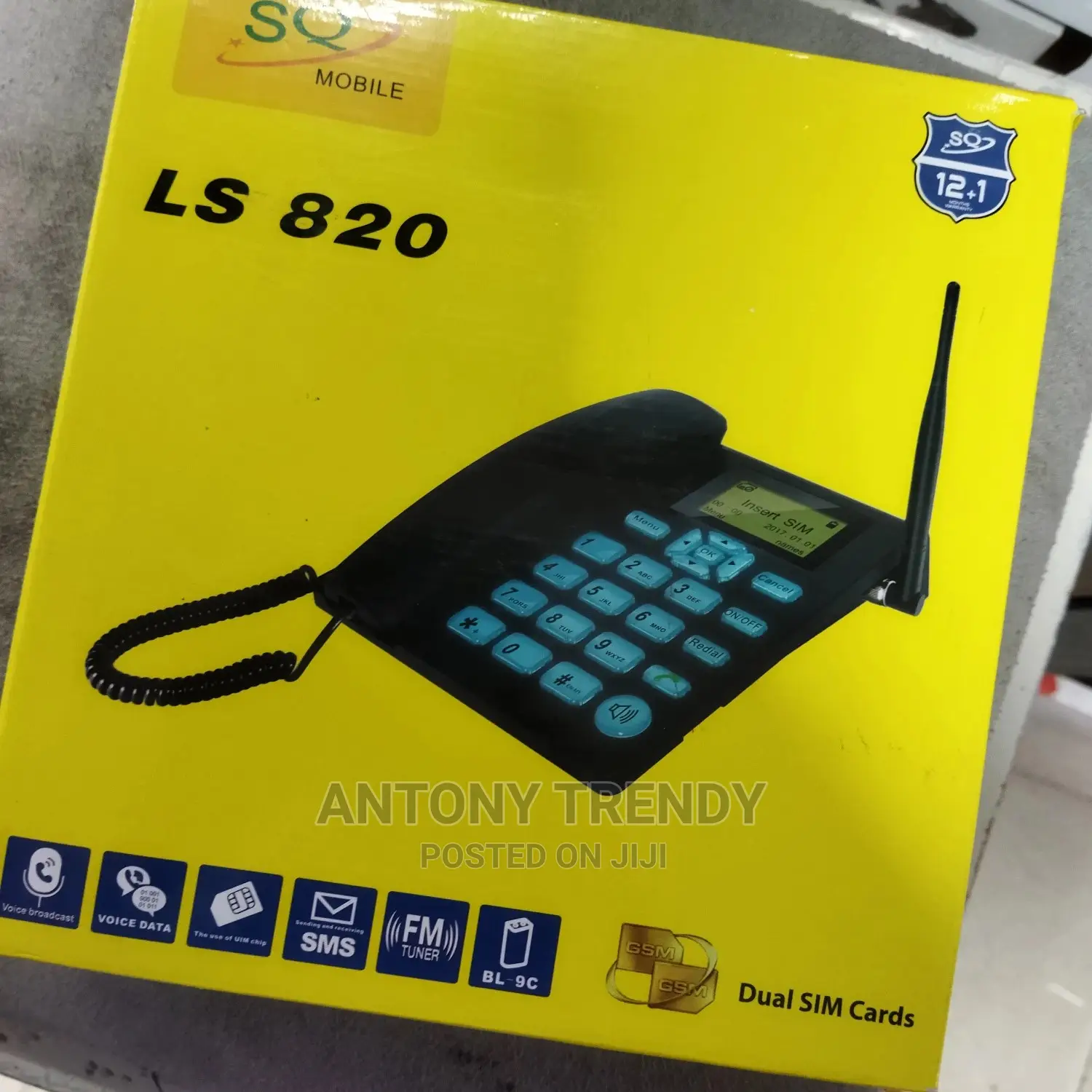 Dual Sim Desk Phone For Homes And Offices