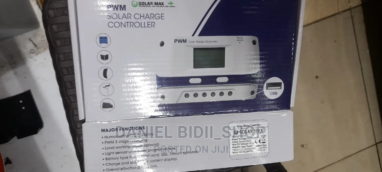 Pwm Solar Charge Controller 50amps