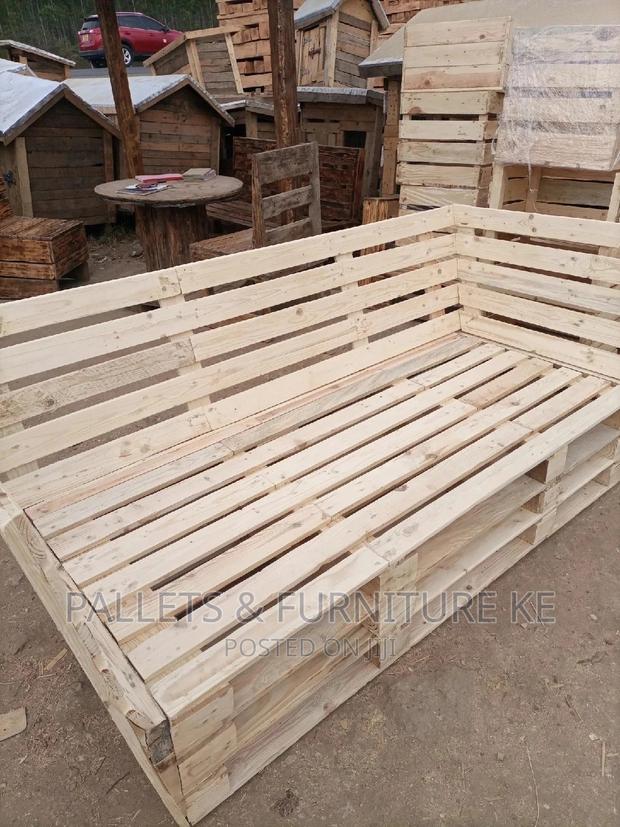 Balcony Pallets Sofa - thumbnail 4