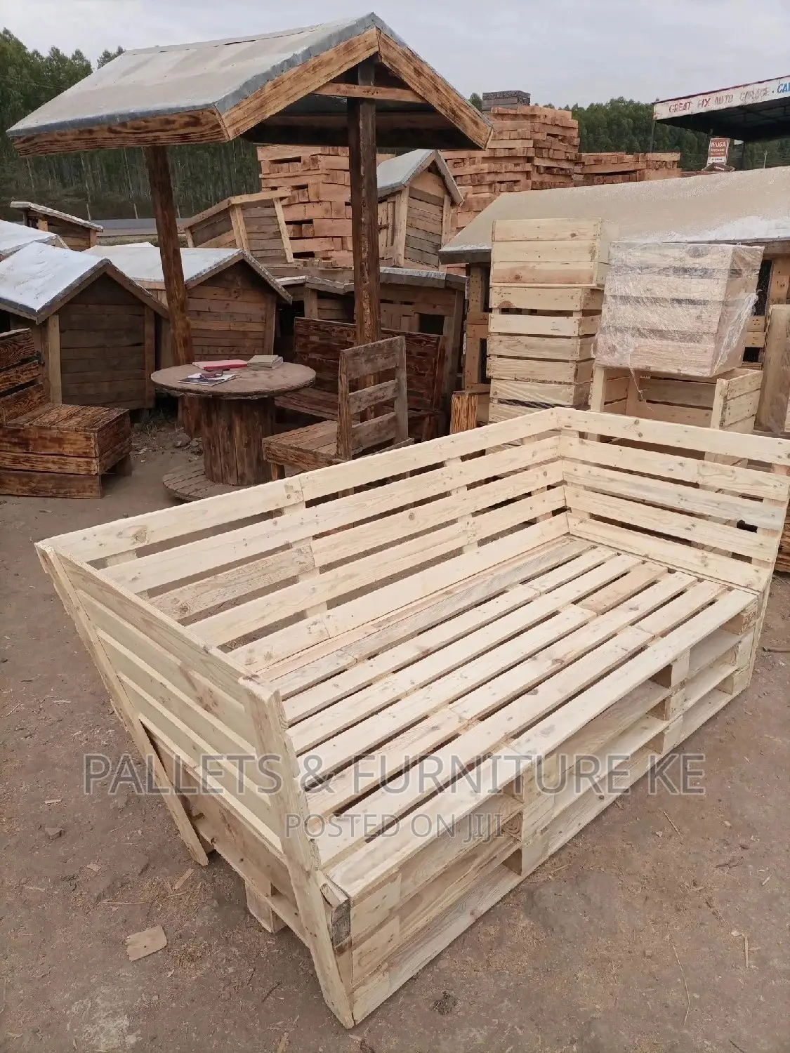 Balcony Pallets Sofa