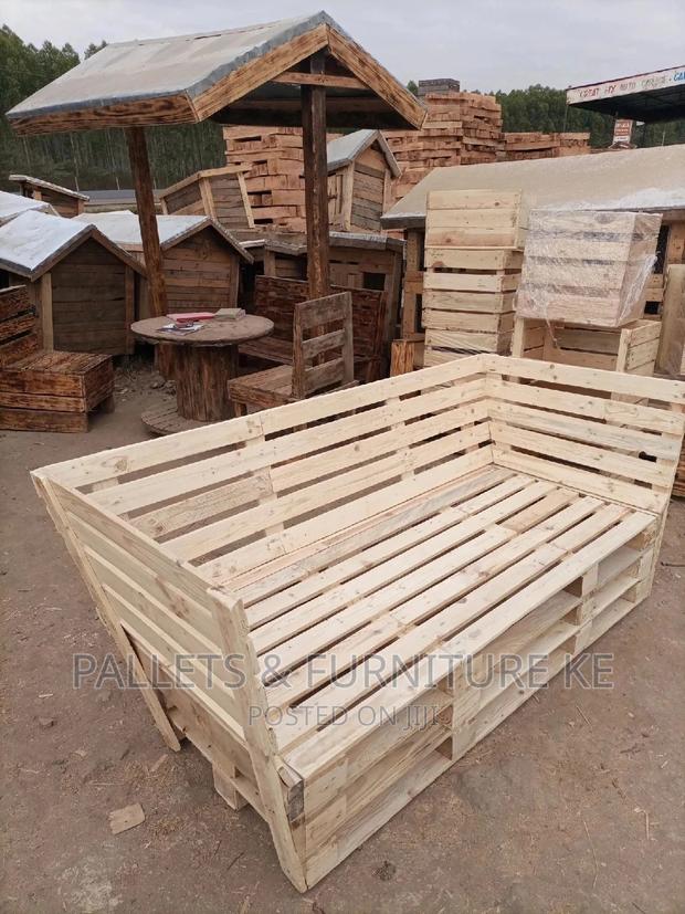 Balcony Pallets Sofa - thumbnail 5