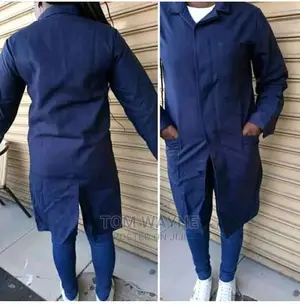 Navy Blue Dust Coats and Lab Coats
