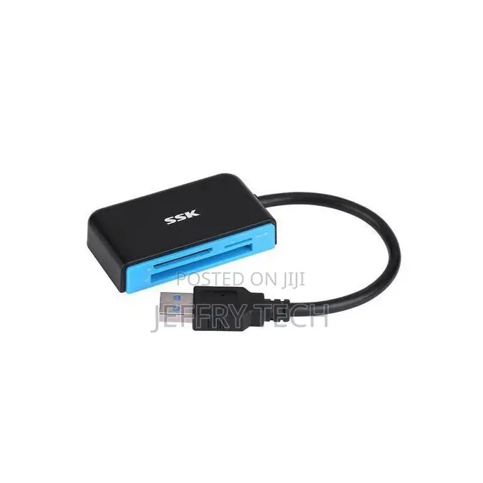 SSK USB 3.0 Multi-In-One Card Reader