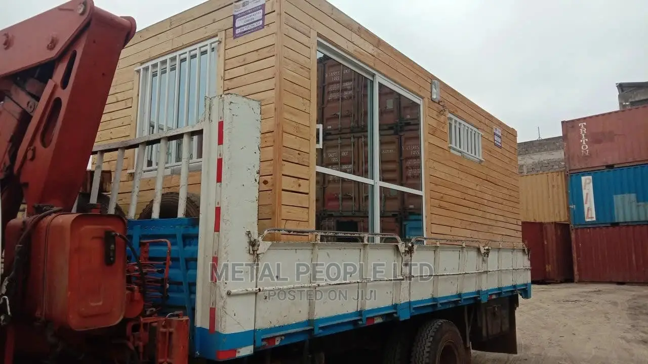 Container Houses in Kenya. Studio House/ Bedsitter