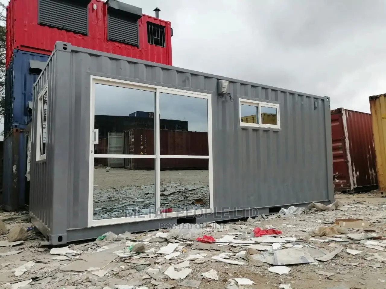 Container Houses in Kenya. Studio House/ Bedsitter