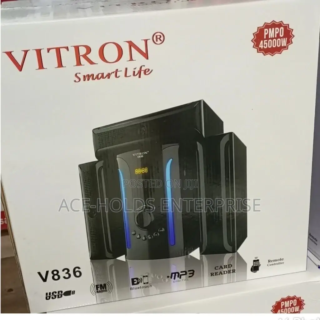 40000 Watts 3.1ch Vitron V826 Home Theater Woofer.
