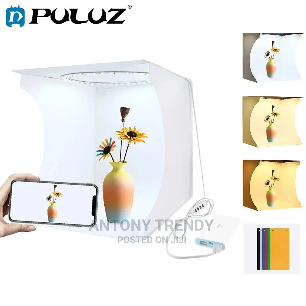 White Photography Backdrop Photo Studio Box