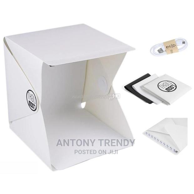 Portable Photography Studio Softbox With 6 Backdrops - main view