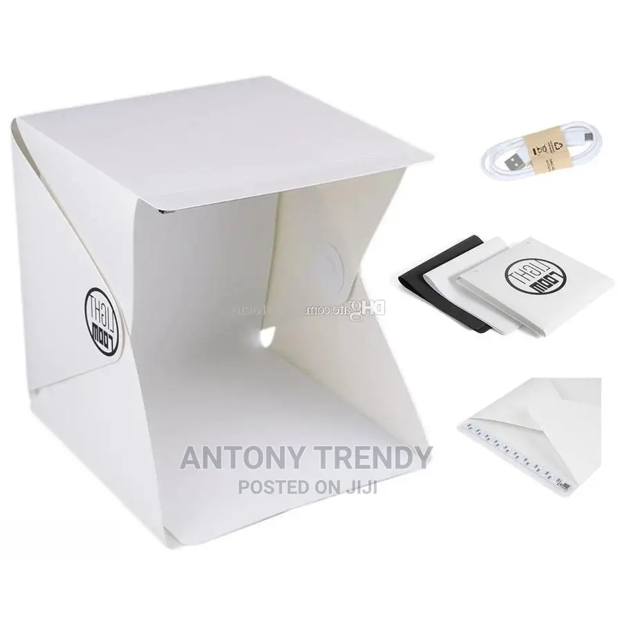Portable Photography Studio Softbox With 6 Backdrops